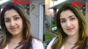 Retouch images