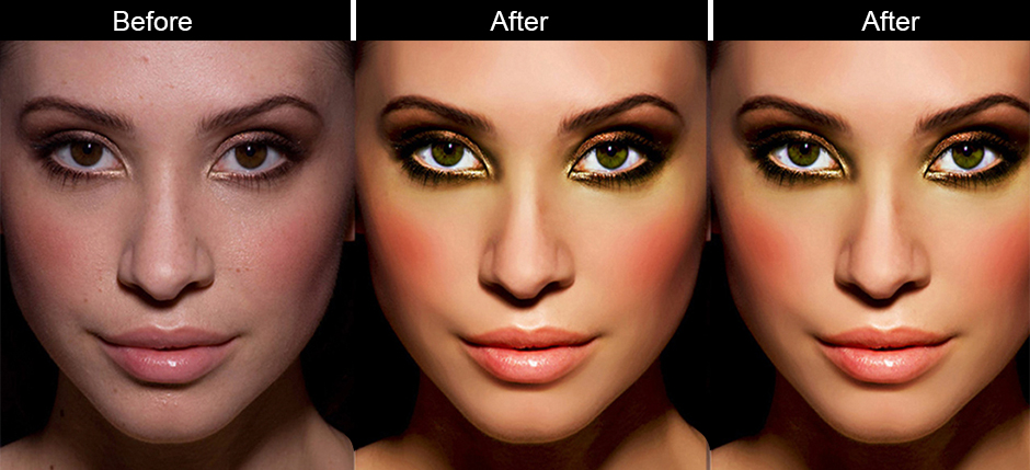 Retouch images